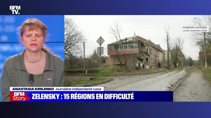 Story 3 : Kherson bombardée, les hôpitaux saturés - 27/11