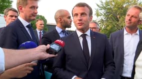 Homophobie dans les stades: Emmanuel Macron appelle à "la clarté" et au "discernement"