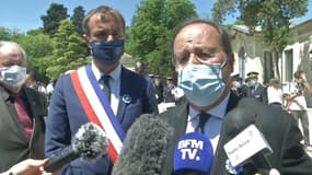 L'ancien chef de l'État François Hollande le 27 mai 2021 à Montpellier.