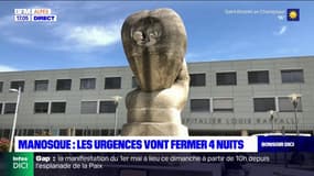 Manosque: les urgences vont fermer quatre nuits en mai