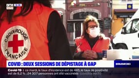 Covid-19: La Croix-Rouge réalise des tests dans le centre-ville de Gap ce mardi 