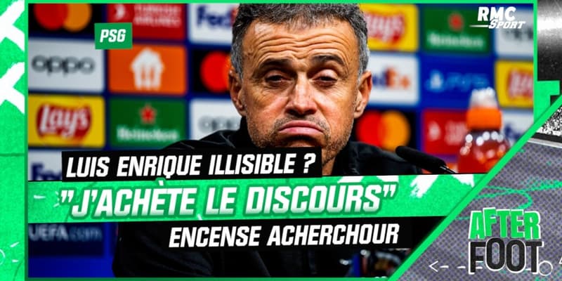 PSG: "J'achète le discours" Acherchour encense la tactique imprévisible de Luis Enrique