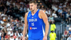 Nikola Jokic avec la Serbie, le 15 août 2025