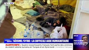 En raison du conflit en Syrie, l'aide humanitaire parvient difficilement à atteindre les rescapés du séisme