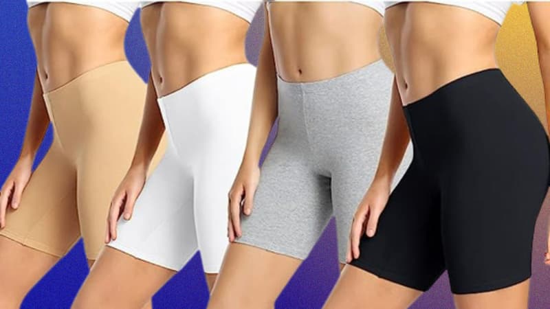 Ce lot de shorts cyclistes hyper pratique est à un prix vraiment abordable chez Amazon