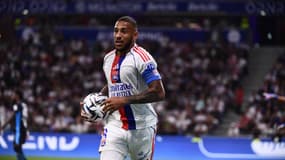 Corentin Tolisso lors du match Lyon-Marseille (1-0, L1), le 31 août 2025