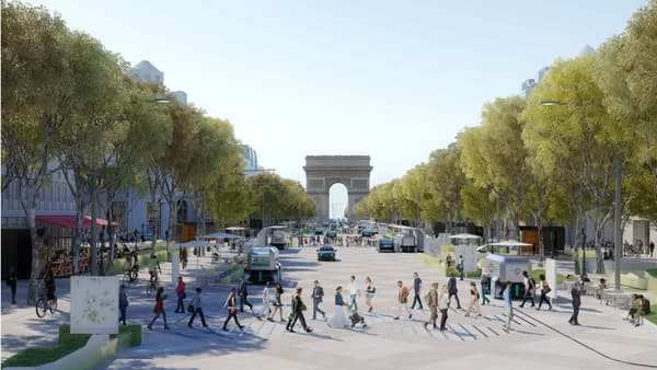 Le Comité des Champs-Elysées souhaite "réenchanter" l'avenue.