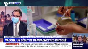 Aurélien Rousseau : "Nous aurons d'ici la fin du mois de janvier 2,6 millions de doses (…) pour vacciner plus d'un million de personnes" - 03/01