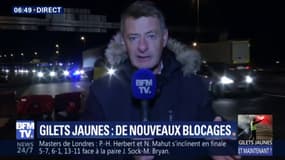 Gilets jaunes: "Les forces de l'ordre leur donnent 30 minutes pour ouvrir une seconde voie de circulation" à Bordeaux