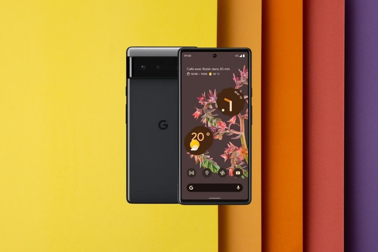 Le Google Pixel 6 en promotion