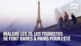  Malgré les JO, les touristes se font rares à Paris pour l'été 