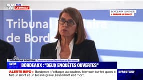 Attaque à Bordeaux: La mort de la victime a été causée "par neuf plaies à l'arme blanche" affirme la procureure de la République