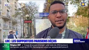Les supporters parisiens déçus après la défaite face à Newcastle