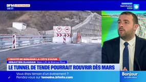 Tunnel de Tende: le maire de Breil-sur-Roya assure avoir "bon espoir" après la visite du ministre des Transports
