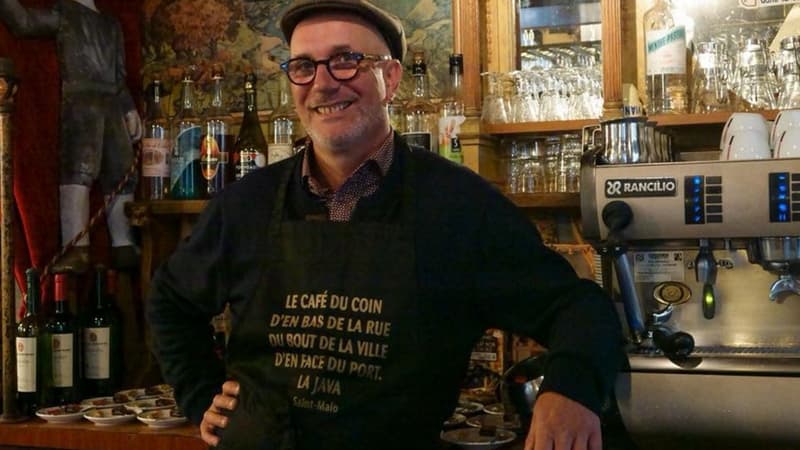 Jean-Jacques Samoy, patron du café "La Java"
