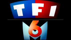 Les logos des 2 chaînes privées TF1 et M6
