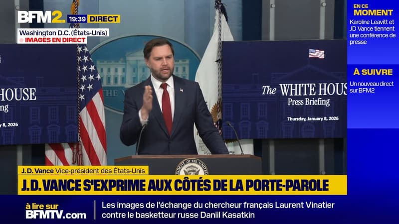 Minneapolis: le policier de l'immigration a agi en "légitime défense", martèle J. D. Vance
