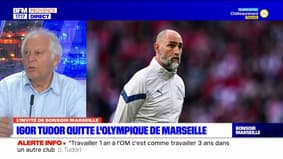 Avi Assouly, grand reporter et ancien commentateur des matchs de l'OM sur Radio France, réagit au départ d'Igor Tudor du club
