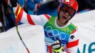Didier Défago a amené la deuxième médaille d'or suisse de ces Jeux