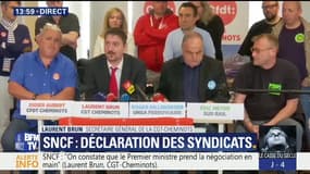SNCF: "Nous voulons avoir affaire à Édouard Philippe (Meyer, SUD Rail) 