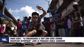 Paris 2024 : "Le breakdance a tout son sens comme discipline olympique" juge le Français Khalil Chabouni