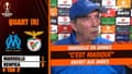 OM (4 tab 2) 1-0 Benfica : "C'est magique", coach Gasset aux anges