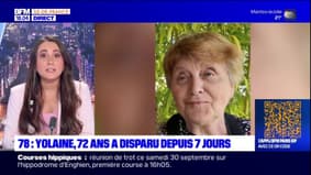 Yvelines: un appel à témoin lancé pour retrouver une femme de 72 ans