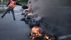 Des manifestants grognent contre le projet de loi Travail (Photo d'illustration)