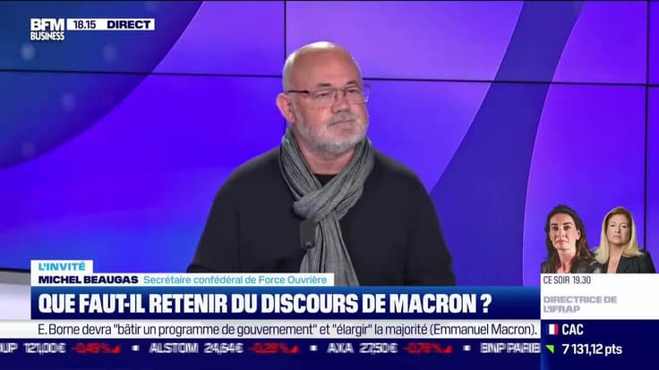L'invité : Macron donne sa feuille de route pour la suite - 22/03