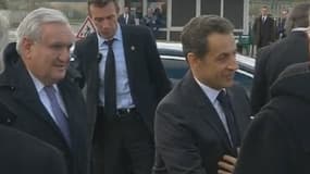 Nicolas Sarkozy avec Jean-Pierre Raffarin