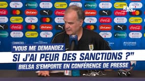 Copa América : "Vous me demandez si j'ai peur des sanctions ?", Bielsa s'emporte en conférence de presse