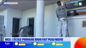 Nice: l'école primaire Righi fait peau neuve