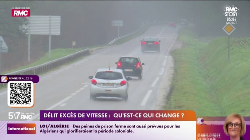 Délit excès de vitesse : Qu'est-ce qui change ?
