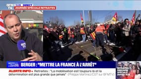 Laurent Berger, secrétaire général de la CFDT: "Les menaces c'est inacceptable dans une démocratie"