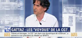 Contestation contre la loi Travail: Pierre Gattaz dénonce les "voyous" de la CGT (2/2)