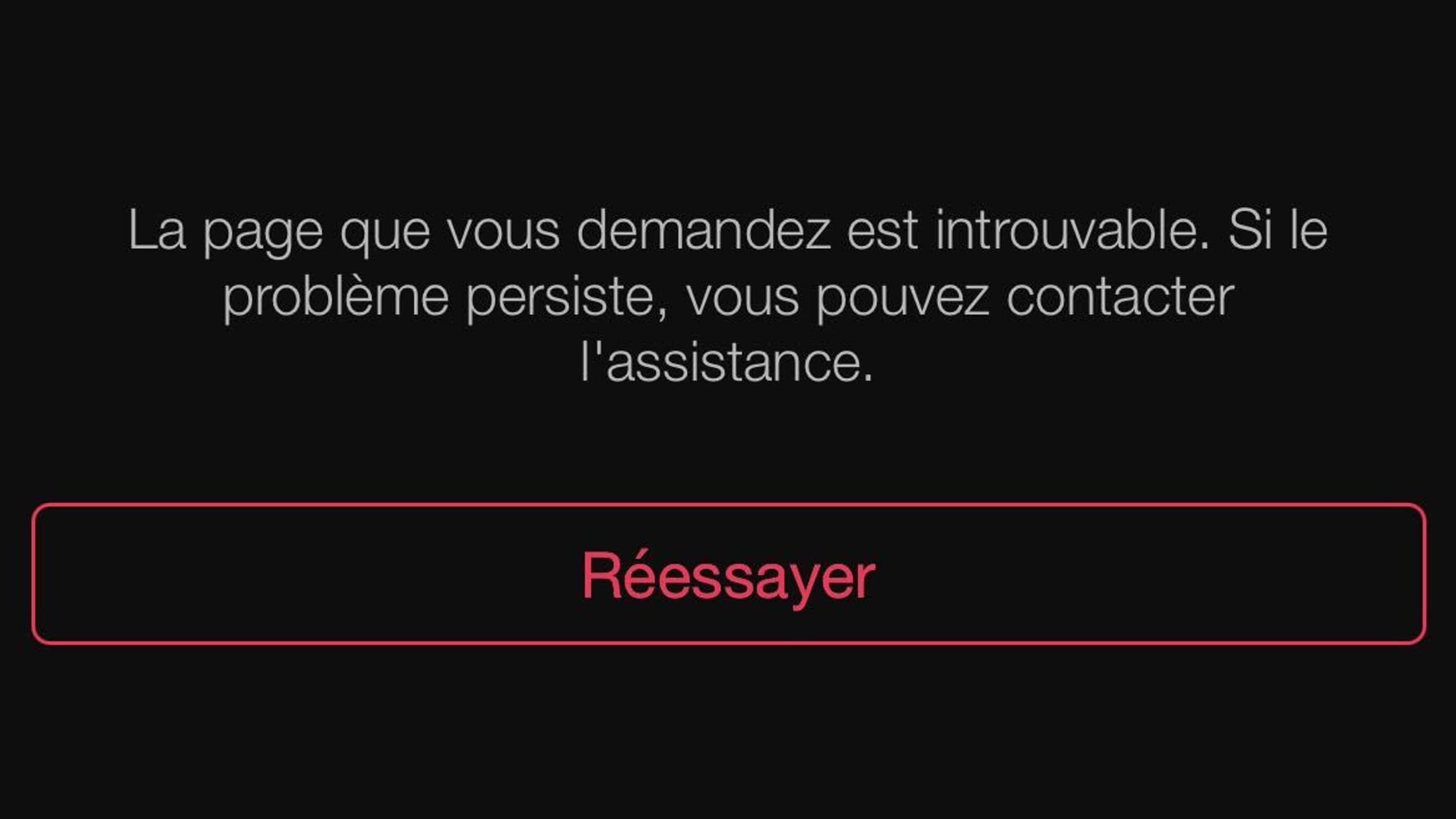AUCUN PROGRAMME ACCESSIBLE SUR MYCANAL visual data 8