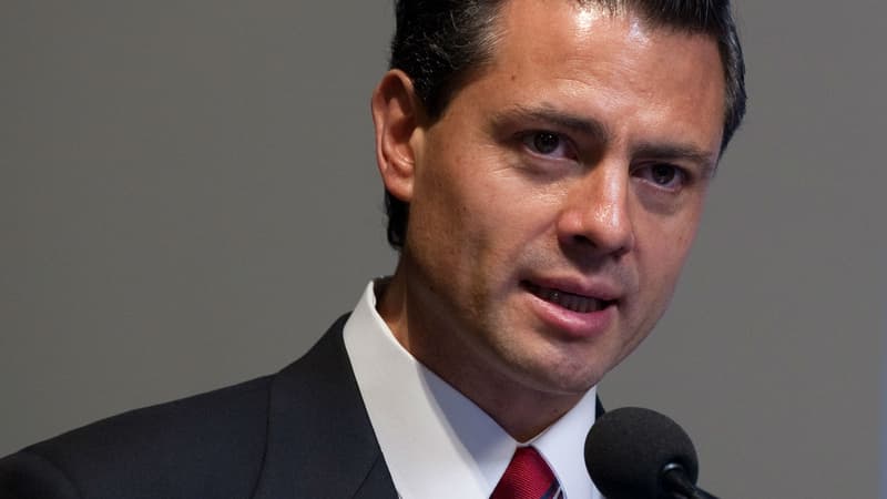 Enrique Peña Nieto, président du Mexique. Son gouvernement appelle ses ressortissants vivant aux Etats-Unis à rester "calmes", après l'élection de Donald Trump. 