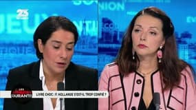 "Ce livre de Gérard Davet et Fabrice Lhomme, devait sortir à la fin du quinquennat, c'est toute la différence !" Frédérique Espagnac 