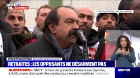 Philippe Martinez (CGT) dénonce "l'enfumage du Premier ministre" sur "le changement de l'âge pivot en âge d'équilibre"