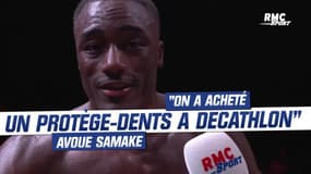 Boxe : "On a acheté un protège-dents à Decathlon et il ne m'allait pas" avoue Samake après sa victoire contre Alamos