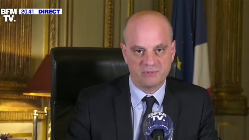 Jean-Michel Blanquer ce vendredi soir.