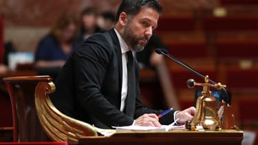 Hugues Renson au Perchoir.