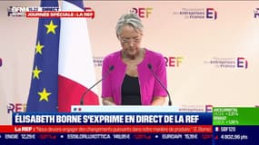 E.Borne: “Nous allons continuer les baisses massives sur les impôts de production et supprimer la CVAE”