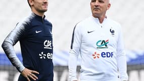Antoine Griezmann et Guy Stéphan