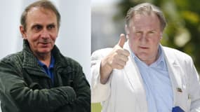 Houellebecq et Depardieu 