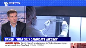 "On n'a pas raté, on est en retard": le président de Sanofi France s'explique sur l'avancée des vaccins anti-Covid