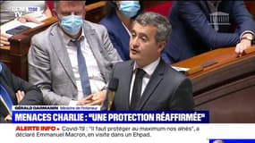 Gérald Darmanin a demandé une "protection réaffirmée pour l'ensemble du personnel de Charlie Hebdo"