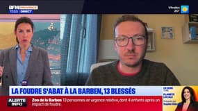 La Barben: 13 personnes en urgence relative après un impact de foudre au zoo