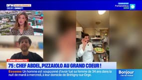 Paris: chez Abdel, un pizzaiolo engagé contre la précarité alimentaire des étudiants