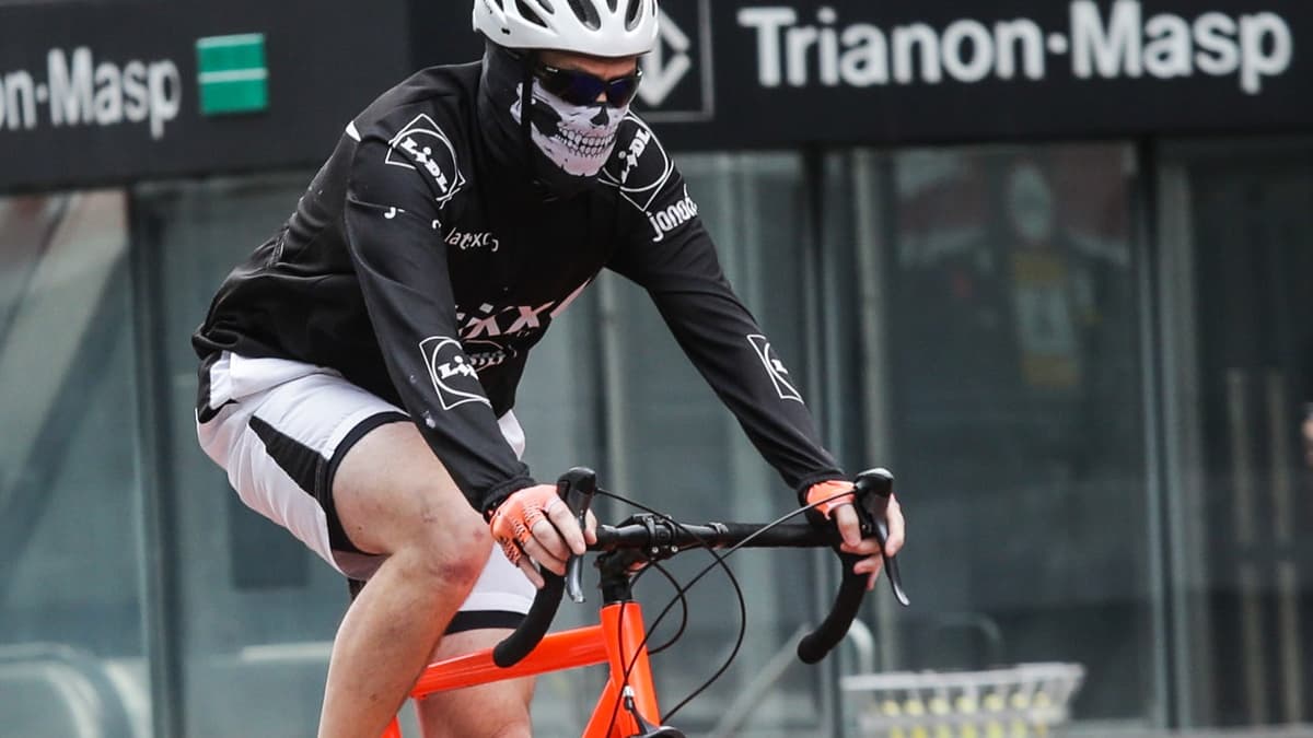 Un cycliste au Brésil Un cycliste au Brésil